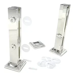 Perfis e Acessórios para Guarda Corpo | Instalação Rápida